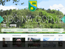 Tablet Screenshot of gorje.si